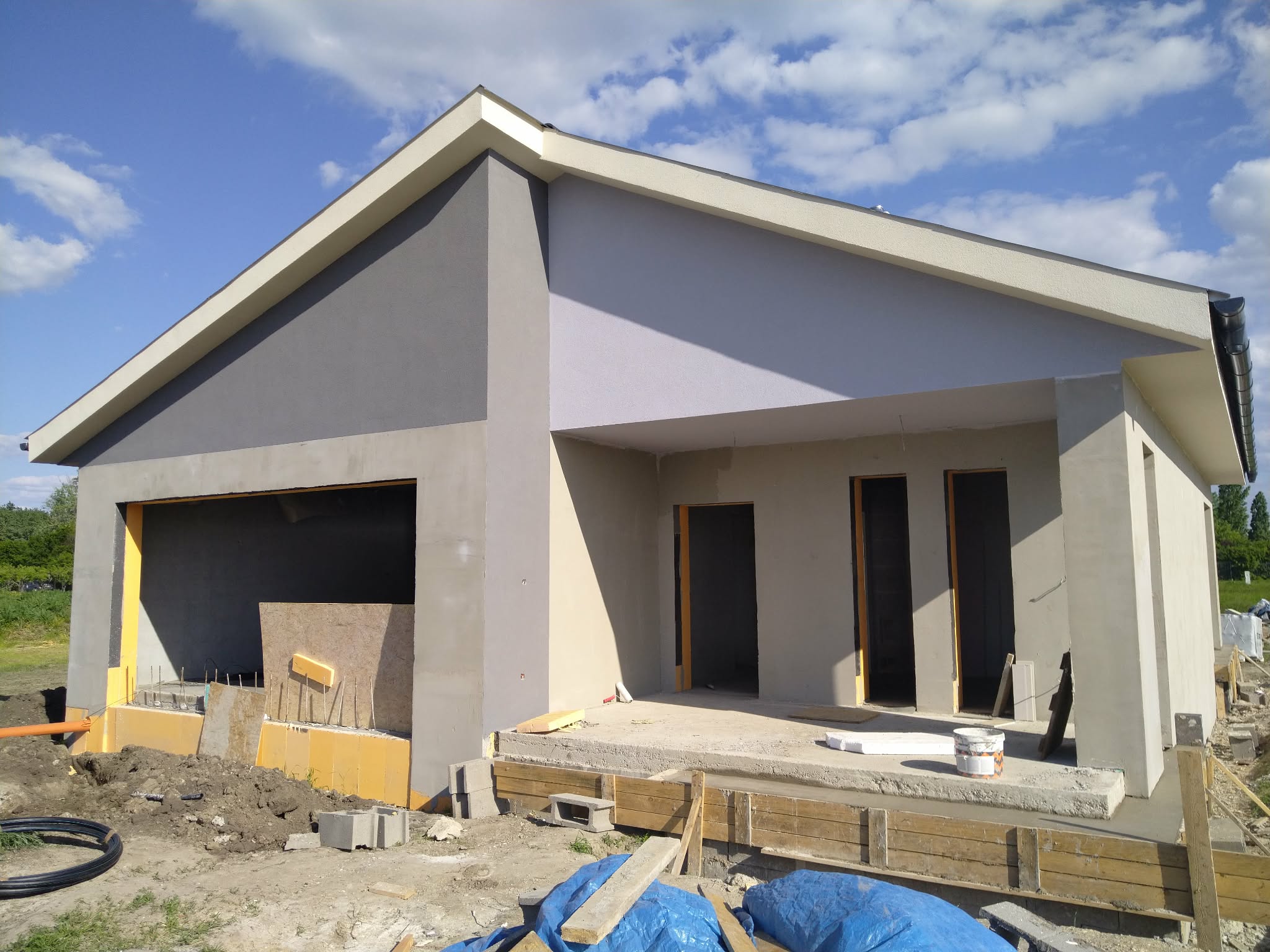 TASU-BAU modern ház szerkezet kivitelezés